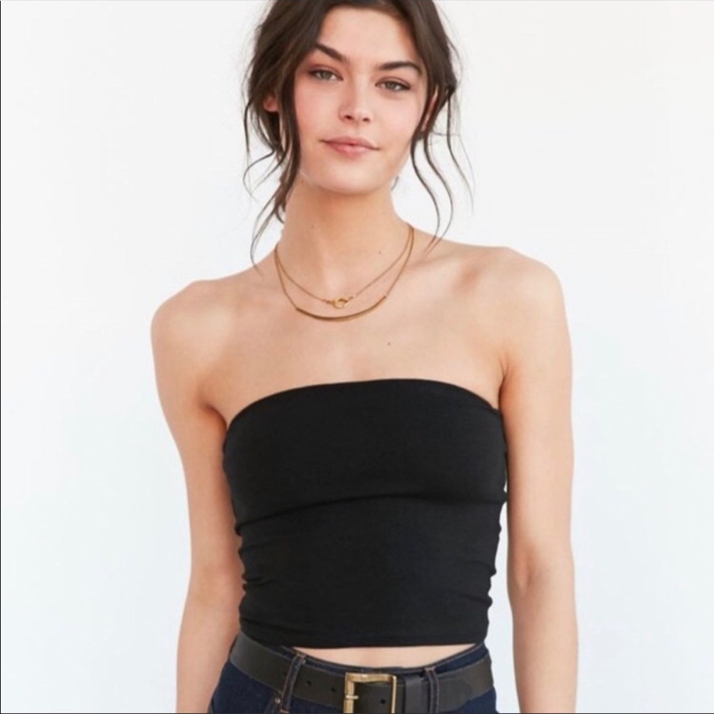 Urban outfitters black tube top